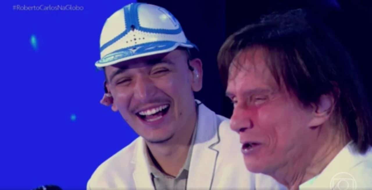 João Gomes e Roberto Carlos - Instagram